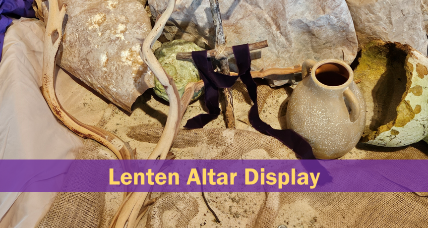 Lenten Altar Display